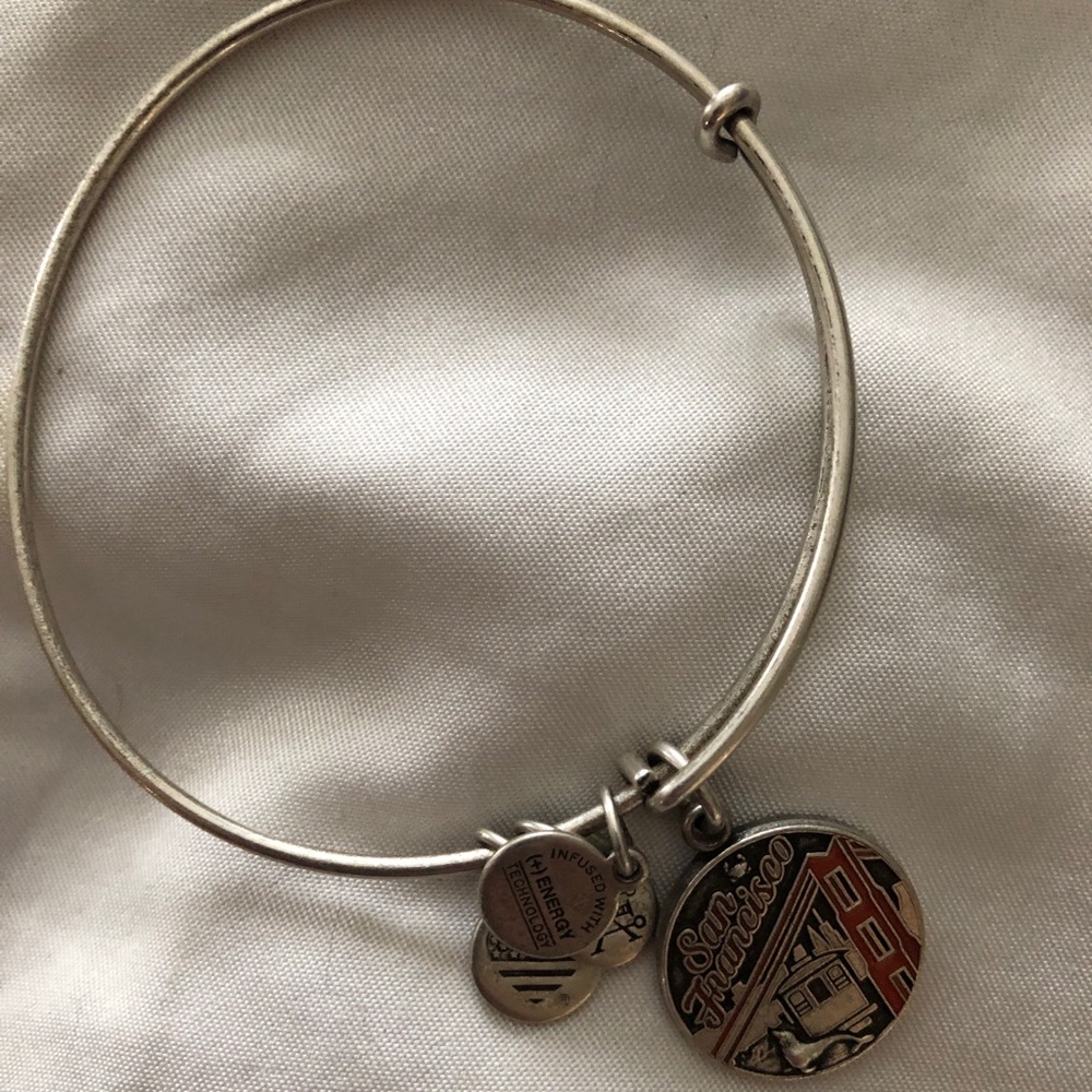 Alex and Ani Silver San Francisco Bracelet